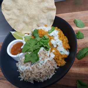 Red Lentil Dahl at Alchemy Food Lab in Cairns