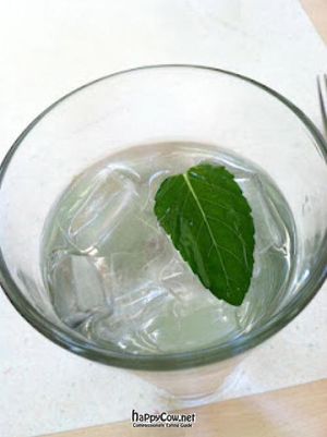 Casbah cooler at Casbah Cafe and Mediterranean Kitchen in Livermore