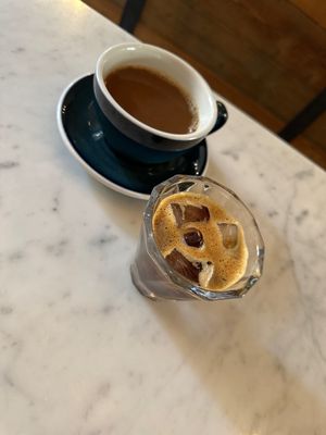 Freddo Espresso  at Cykelcafé Le Mond in Stockholm