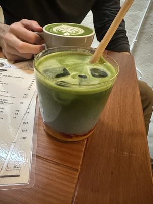 Starburst matcha   at Matchali in Hong Kong Island