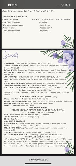   at Hafod Hotel in Ceredigion