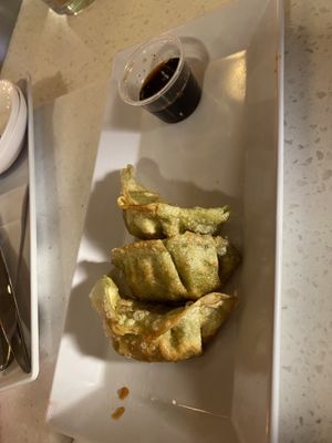 Veggie Gyoza   at YO! Sushi in Birmingham