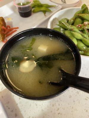 Miso Soup   at YO! Sushi in Birmingham