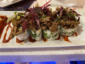 Mock Duck Maki   at YO! Sushi in Birmingham