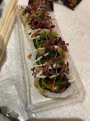 Vegan sushi at YO! Sushi in Birmingham