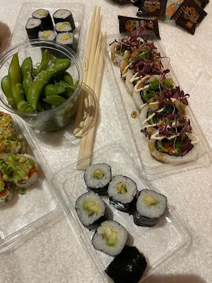 Vegan sushi feast at YO! Sushi in Birmingham