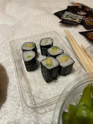 Avocado maci at YO! Sushi in Birmingham