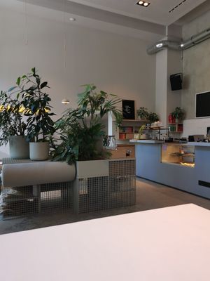Inside at Personio Kitchen & Bar in Munich