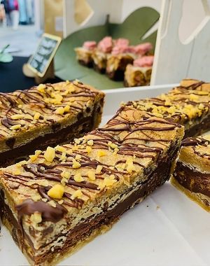'Crunchie' Cookie Slice at The Tree Rooms in Peterlee