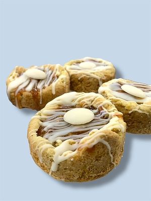 Pecan, Carmel & White Choc Deep Dish Cookie at The Tree Rooms in Peterlee