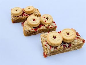 Jammy Blondies at The Tree Rooms in Peterlee