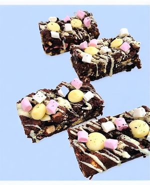 Rocky Road Brownies at The Tree Rooms in Peterlee