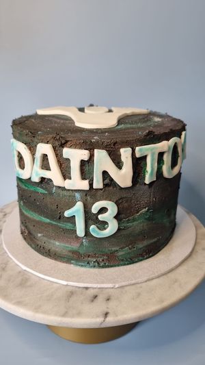 Destiny Themed Celebration Cake at The Tree Rooms in Peterlee