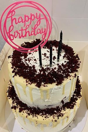 Red Velvet Celebration Cake at The Tree Rooms in Peterlee