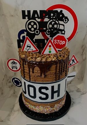 17th Celebration Cake (GF) at The Tree Rooms in Peterlee