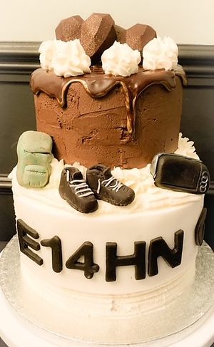 Celebration Cake at The Tree Rooms in Peterlee