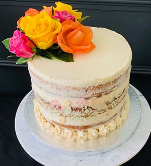 Celebration Cake at The Tree Rooms in Peterlee