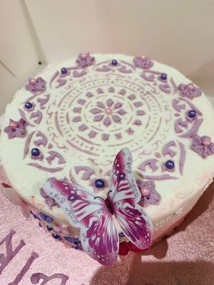 Small Birthday Celebration Cake at The Tree Rooms in Peterlee