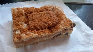 Biscoff blondie at The Tree Rooms in Peterlee