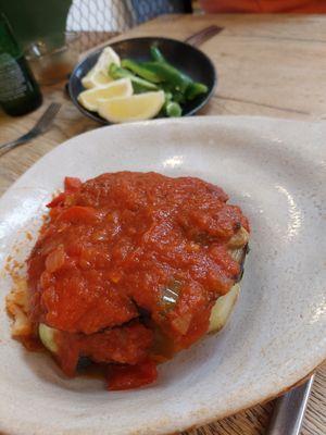 Typcial tumbet mallorquin - loved it!  at Sa Vinya in Mallorca