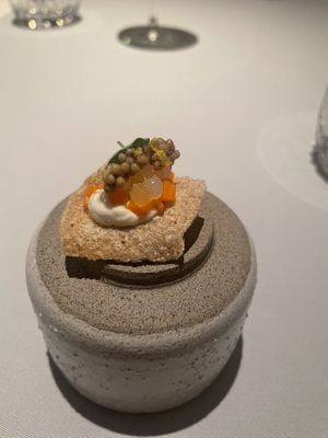 Smoked carrot  at Babel Budapest in Budapest