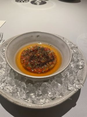 Tomato ceviche   at Babel Budapest in Budapest