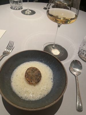 Cauliflower soupp  at Babel Budapest in Budapest