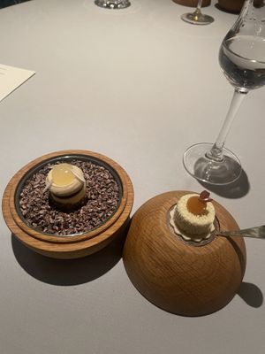 Vegan petit fours  at Babel Budapest in Budapest