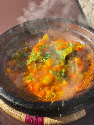 Moroccan Tuktoukah at Chez Omar in Essaouira