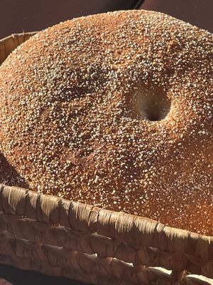 The bread at Chez Omar in Essaouira
