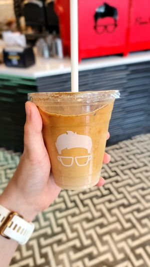 Fall oat boy at Gregorys Coffee in Washington