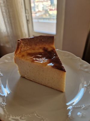 Flan at Ethique Plant-based in Istanbul