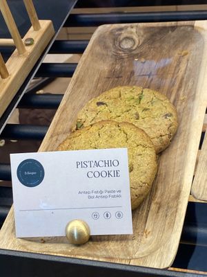 One of the cookies  at Ethique Plant-based in Istanbul