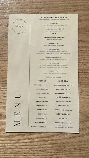  at Ethique Plant-based in Istanbul