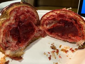 Raspberry Croissant 🥐   at Ethique Plant-based in Istanbul