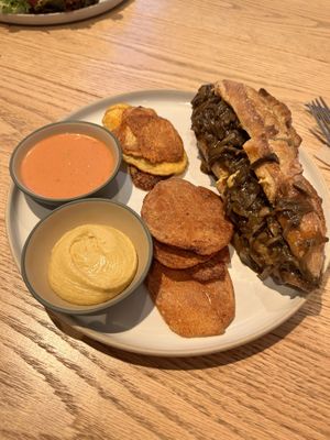 Bbq mushroom baguette   at Ethique Plant-based in Istanbul