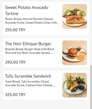   at Ethique Plant-based in Istanbul