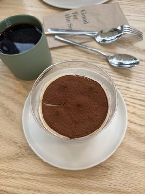 Tiramisu  at Ethique Plant-based in Istanbul