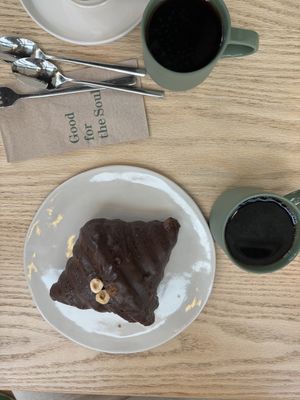 Pain au chocolat  at Ethique Plant-based in Istanbul