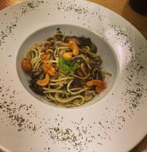Basil Cashew Pasta   at So Green in East Singapore