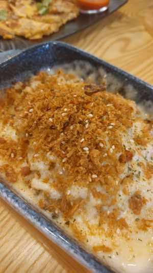 Yummy baked cheese rice! at So Green in East Singapore