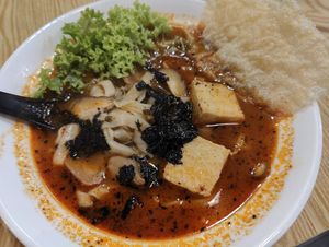 Mala Tom Yummy Soup Pan Mee at So Green in East Singapore
