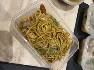 Vegetable chow mein   at Rainbow Chinese Takeaway in Poole