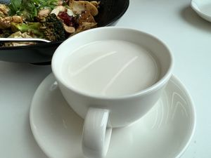 Free almond milk!  at iVegan 爱素 - Katong in Central Singapore