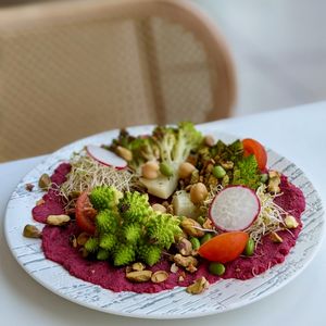 Baked Romanesco at iVegan 爱素 - Katong in Central Singapore