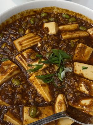 mapo tofu  at iVegan 爱素 - Katong in Central Singapore