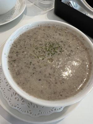 Mushroom soup 6/10  at iVegan 爱素 - Katong in Central Singapore