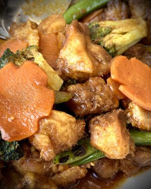 Braised Lion Mane  at iVegan 爱素 - Katong in Central Singapore