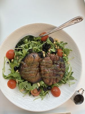 Mushroom salad  #Veganuary at iVegan 爱素 - Katong in Central Singapore