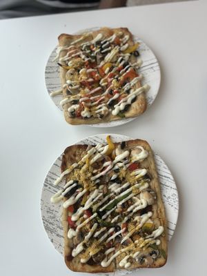 Pizza  #Veganuary at iVegan 爱素 - Katong in Central Singapore